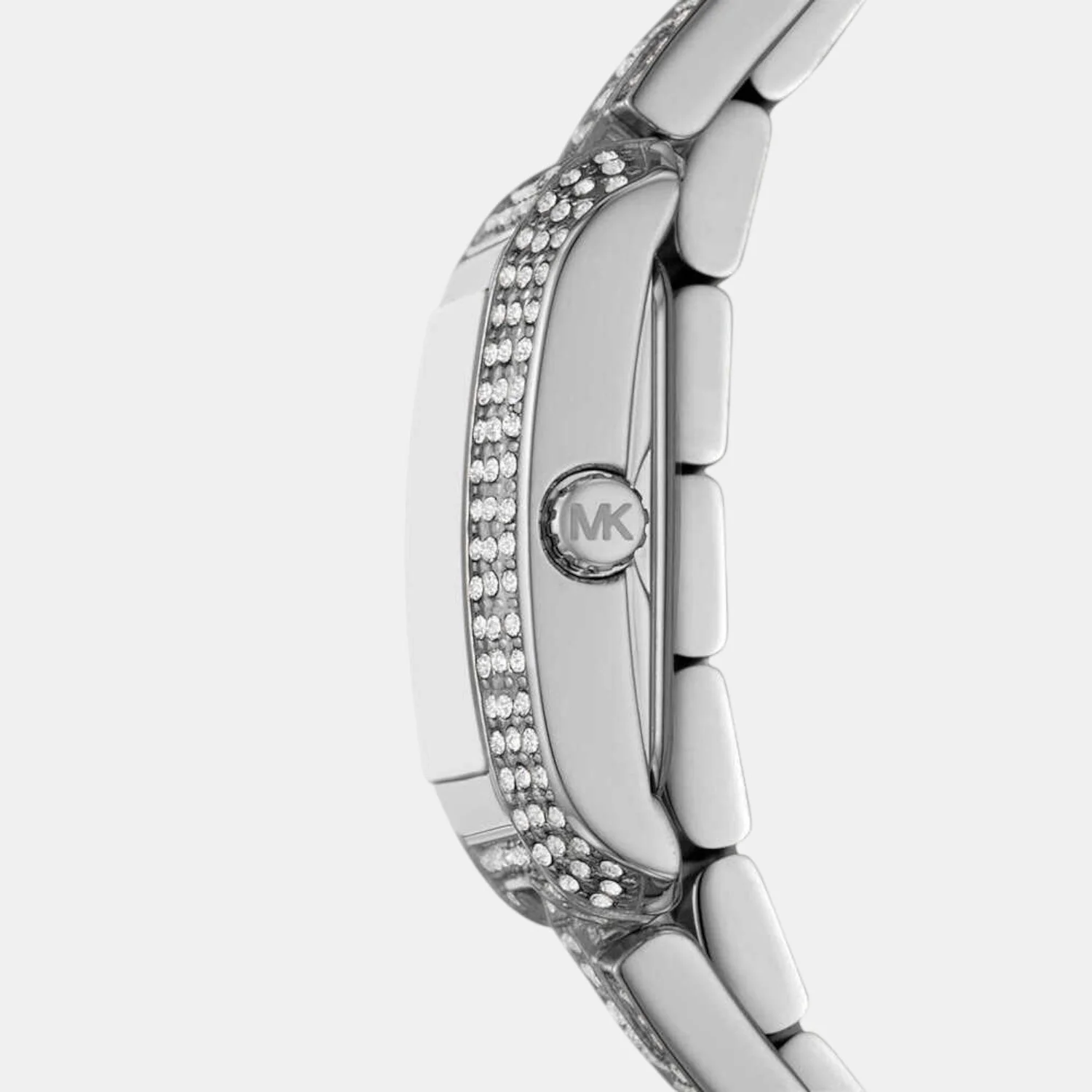 Emery Women Quartz White Dial Analog Stainless Steel Watch MK4836 - Image 2