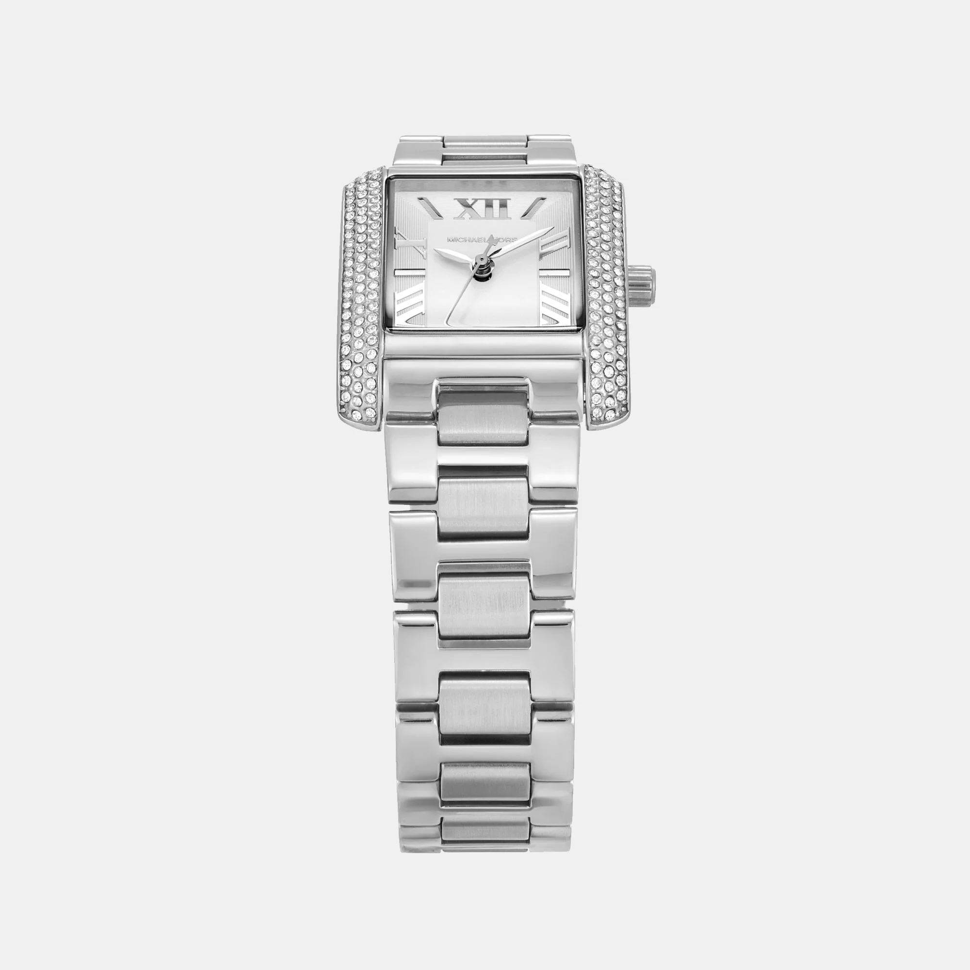 Emery Women Quartz White Dial Analog Stainless Steel Watch MK4839SET - Image 4