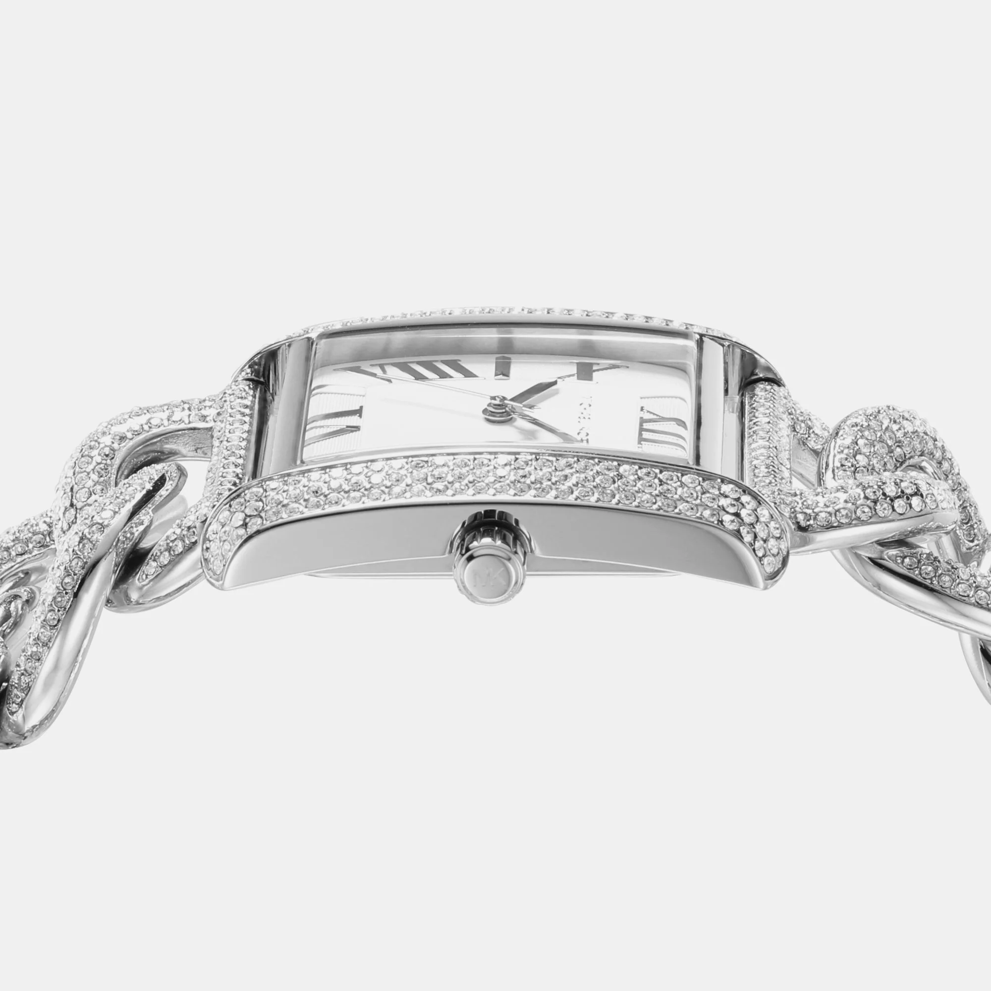 Emery Women Quartz White Dial Analog Stainless Steel Watch MK7299 - Image 4