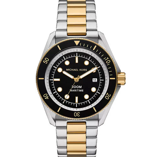 Michael Kors Oversized Maritime Black Dial Men 42mm MK9180