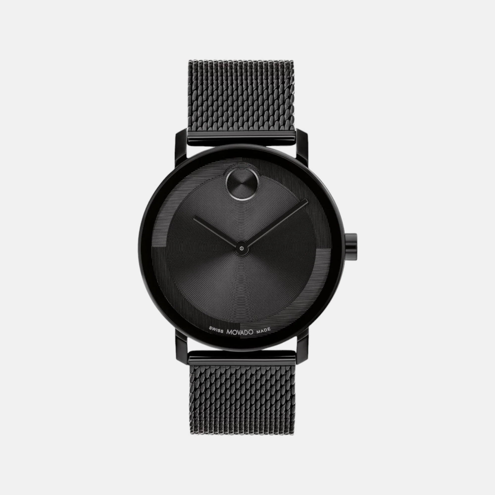 Bold Evolution 2.0 Men Quartz Black Dial Analog Mesh Watch 3601072