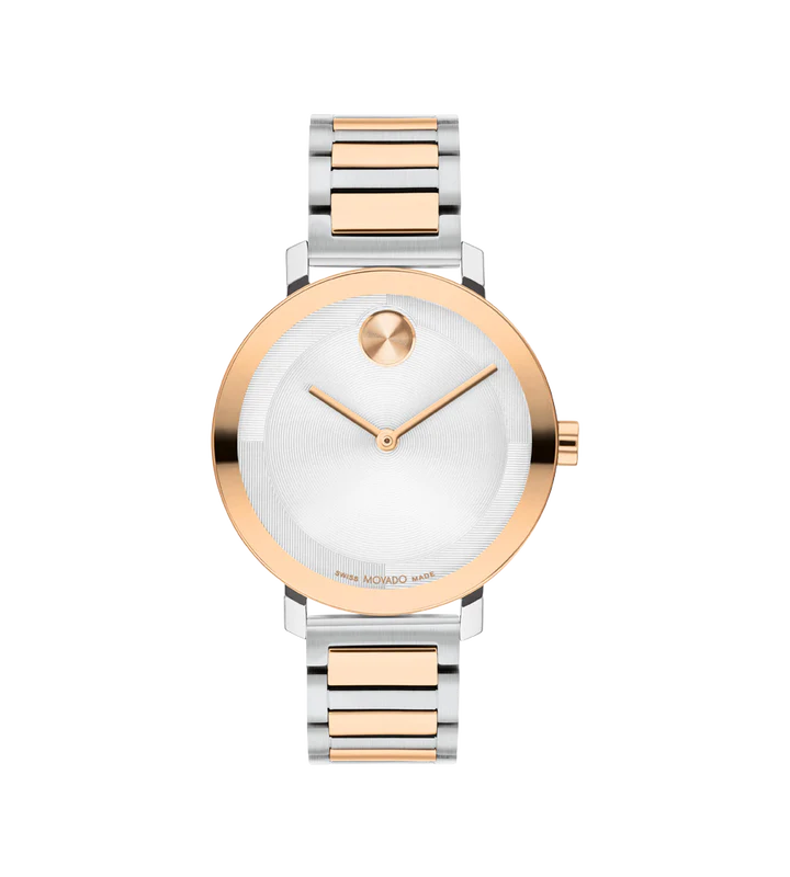Movado Bold Evolution 2.0 Silver Dial Women 34MM