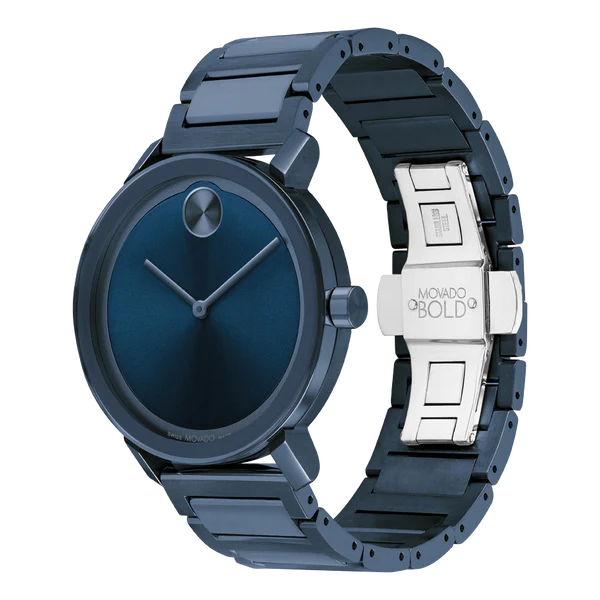 Movado Bold Evolution Blue Dial Men 40mm