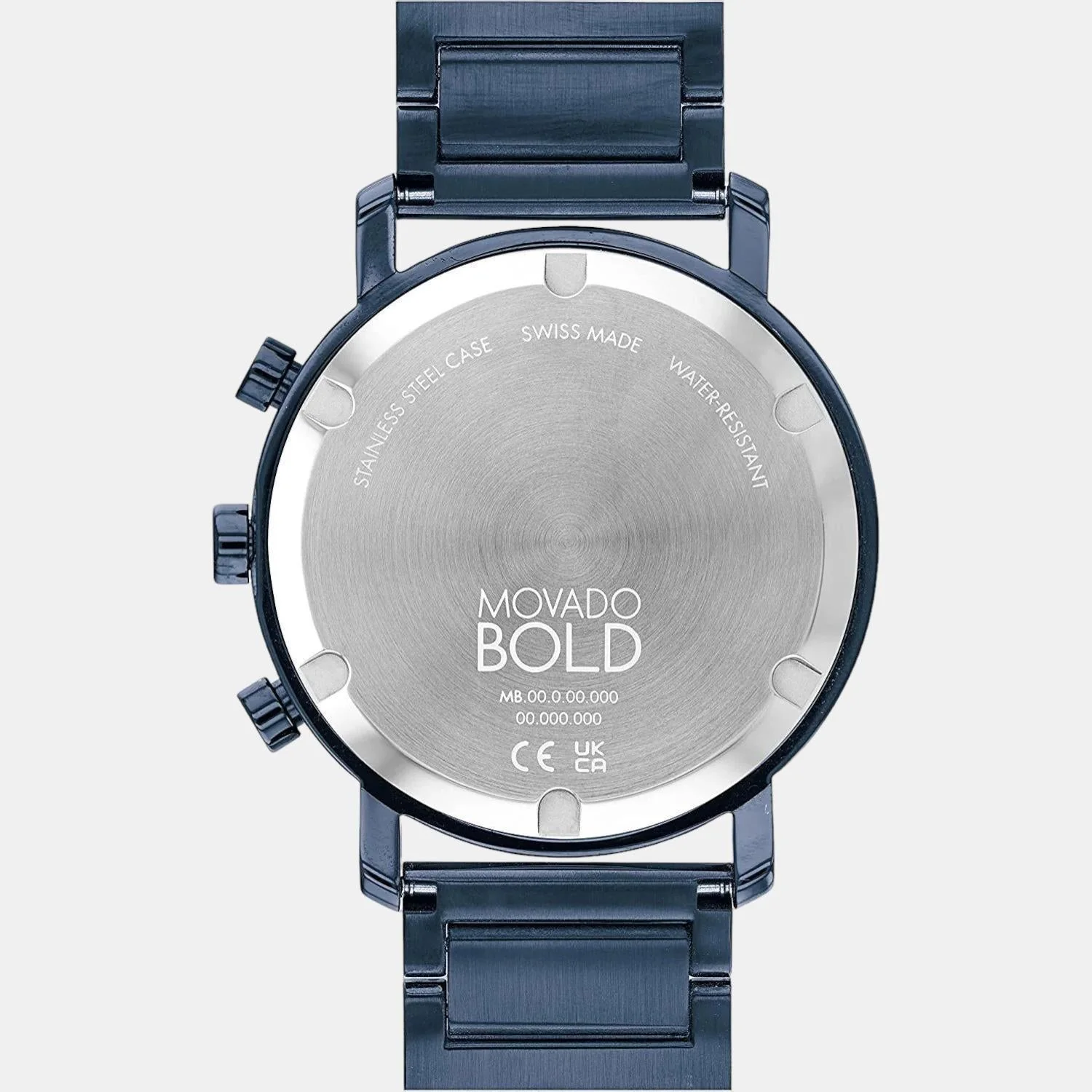 Bold Evolution Men Quartz Blue Dial Chronograph Stainless Steel Watch 3600812 - Image 3