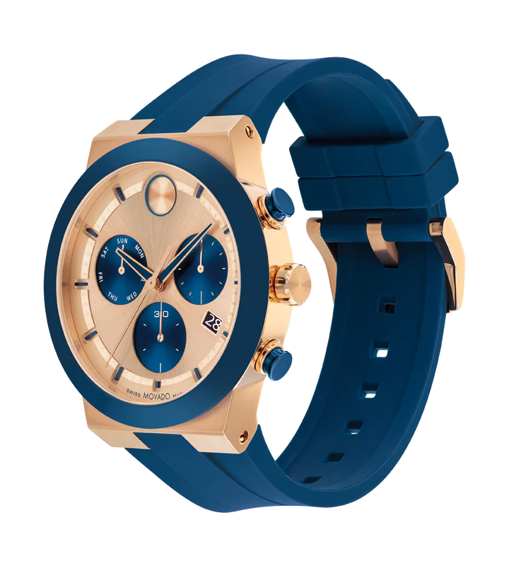 Movado Bold Fusion Rose Gold Dial Men 44.5MM - Image 2