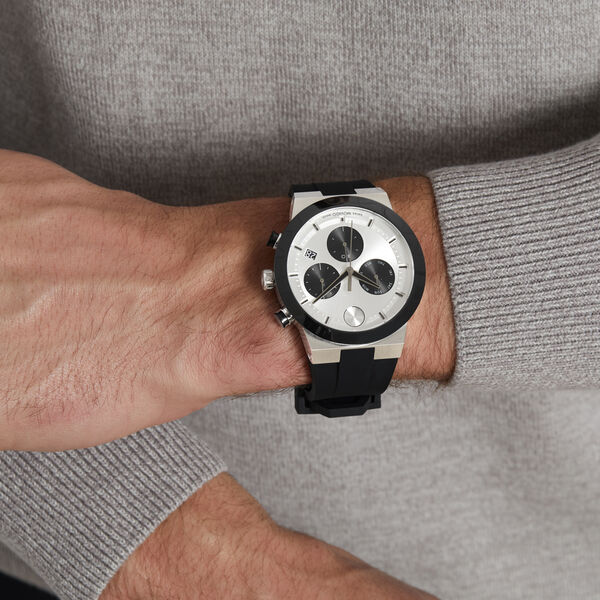 Movado Bold Fusion Silver Dial Men 44.5mm - Image 3