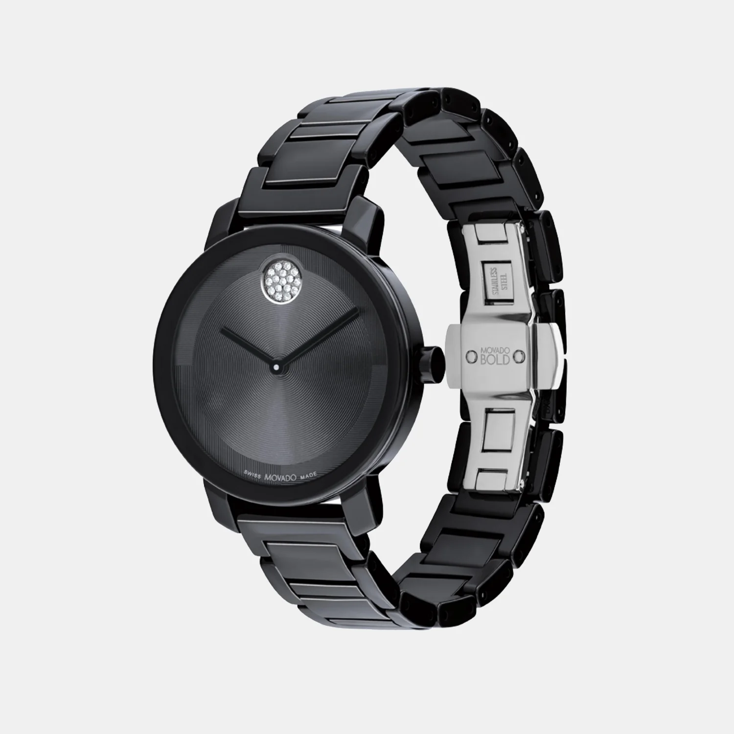Bold Evolution 2.0 Women Quartz Black Dial Analog Stainless Steel Watch 3601235 - Image 2