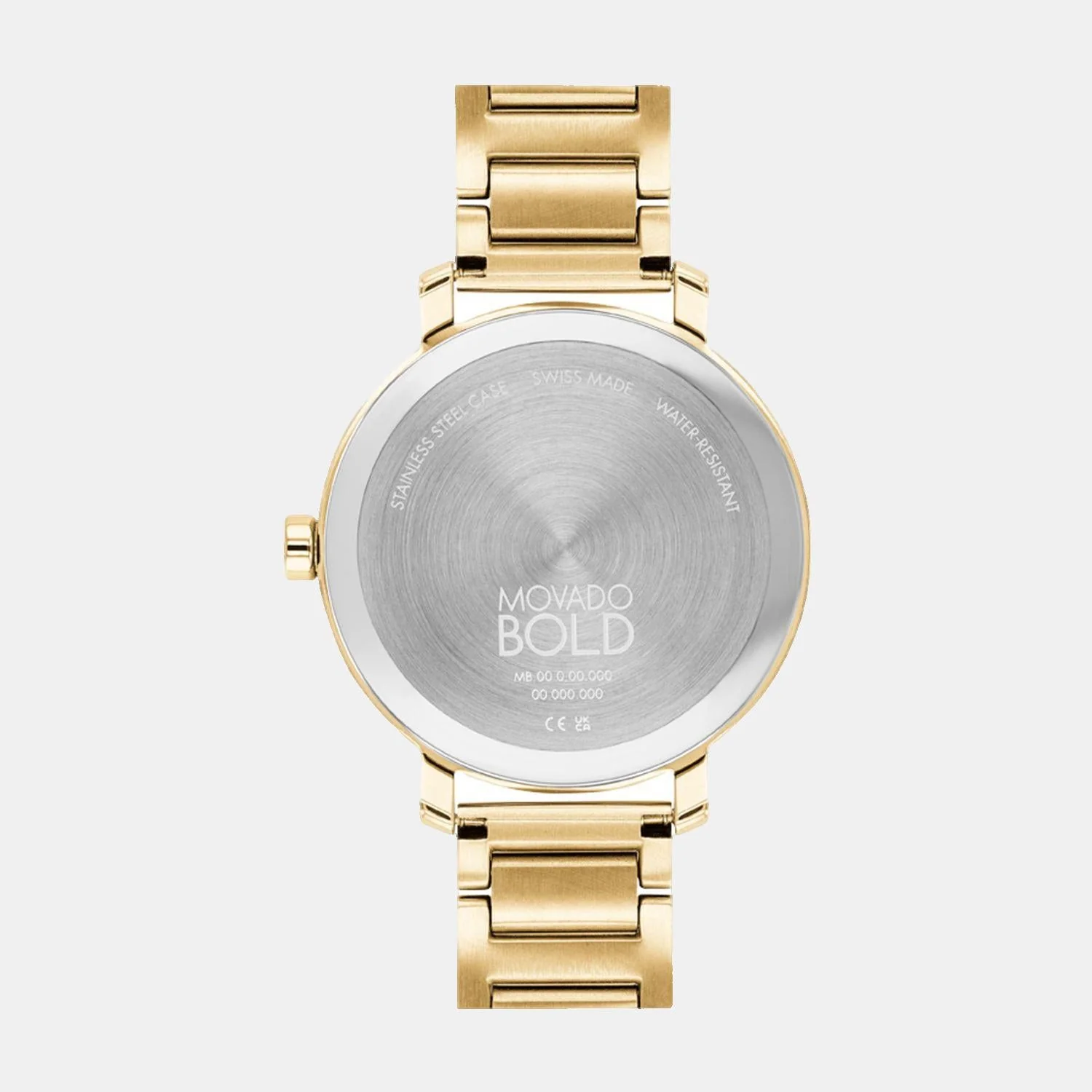 Bold Women Quartz Gold Dial Analog Stainless Steel Watch 3600823 - Image 3
