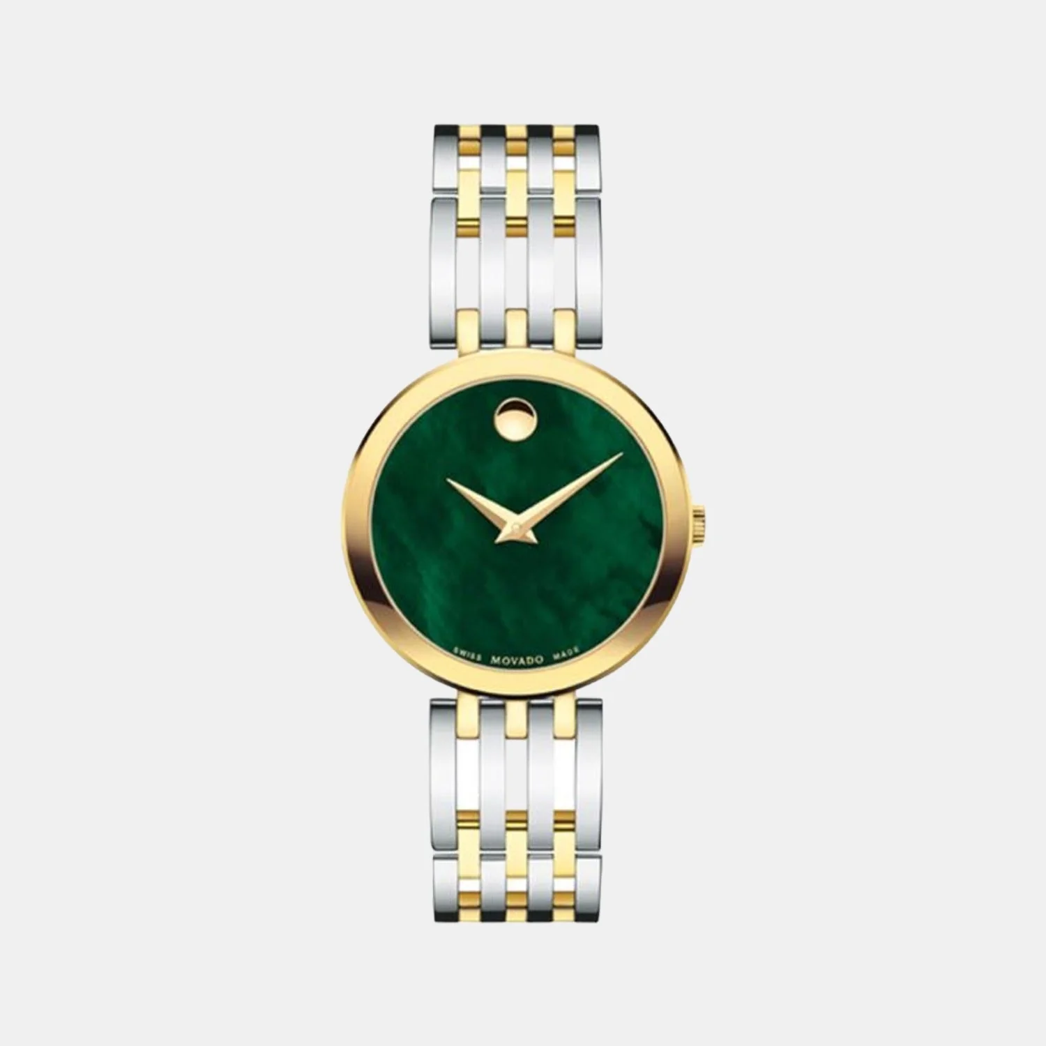 Esperanza Women Quartz Green Dial Analog Stainless Steel Watch 607570