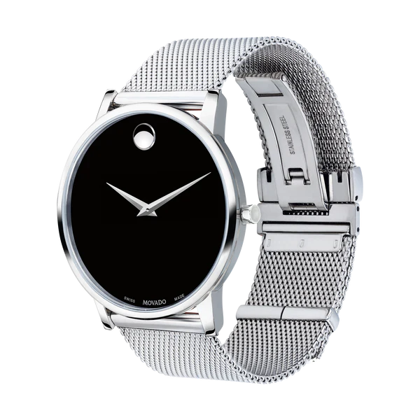 Movado Museum Classic Black Dial Men 40mm