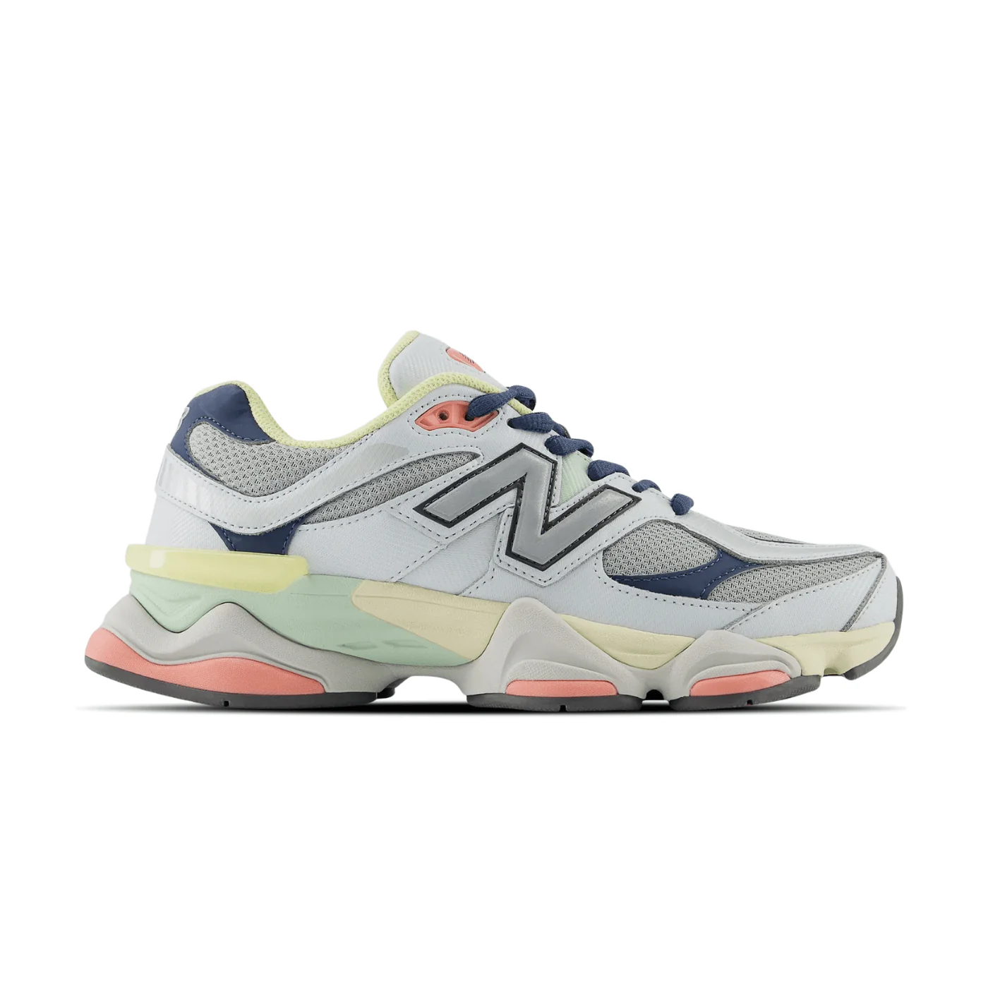 New Balance 9060 Grey Yellow Navy