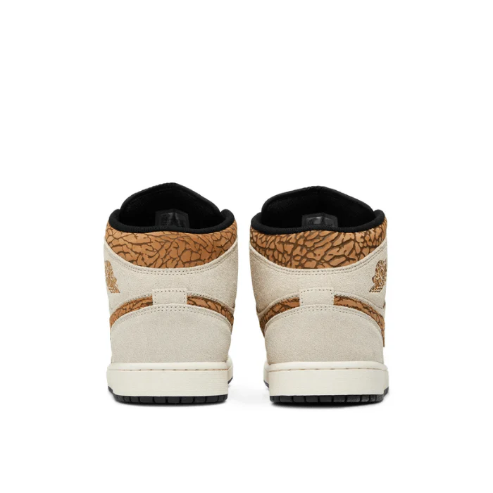 Nike Jordan 1 Mid SE Brown Elephant - Image 3