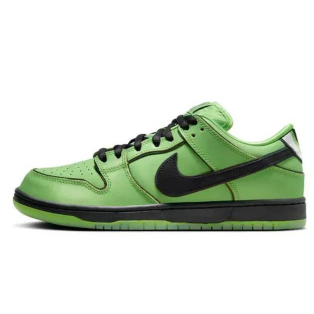 Nike SB Dunk Low Pro x Powerpuff Girls Buttercup - Image 4