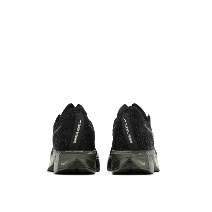 Nike ZoomX Vaporfly 3 Black Olive Aura Metallic Medium Ash - Image 2