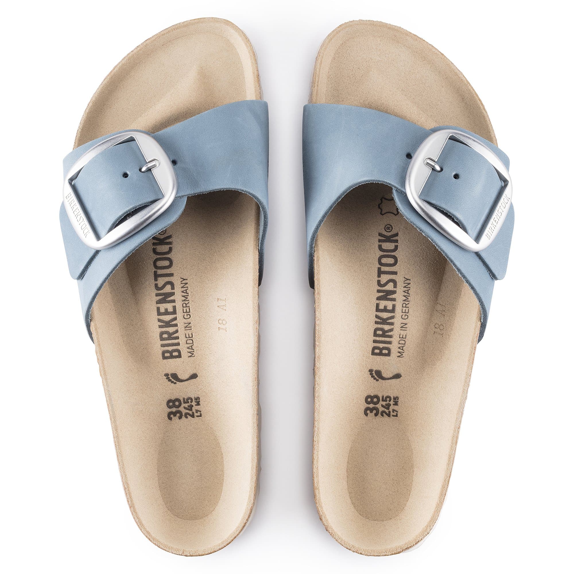 Madrid Big Buckle Nubuck Leather - Image 2