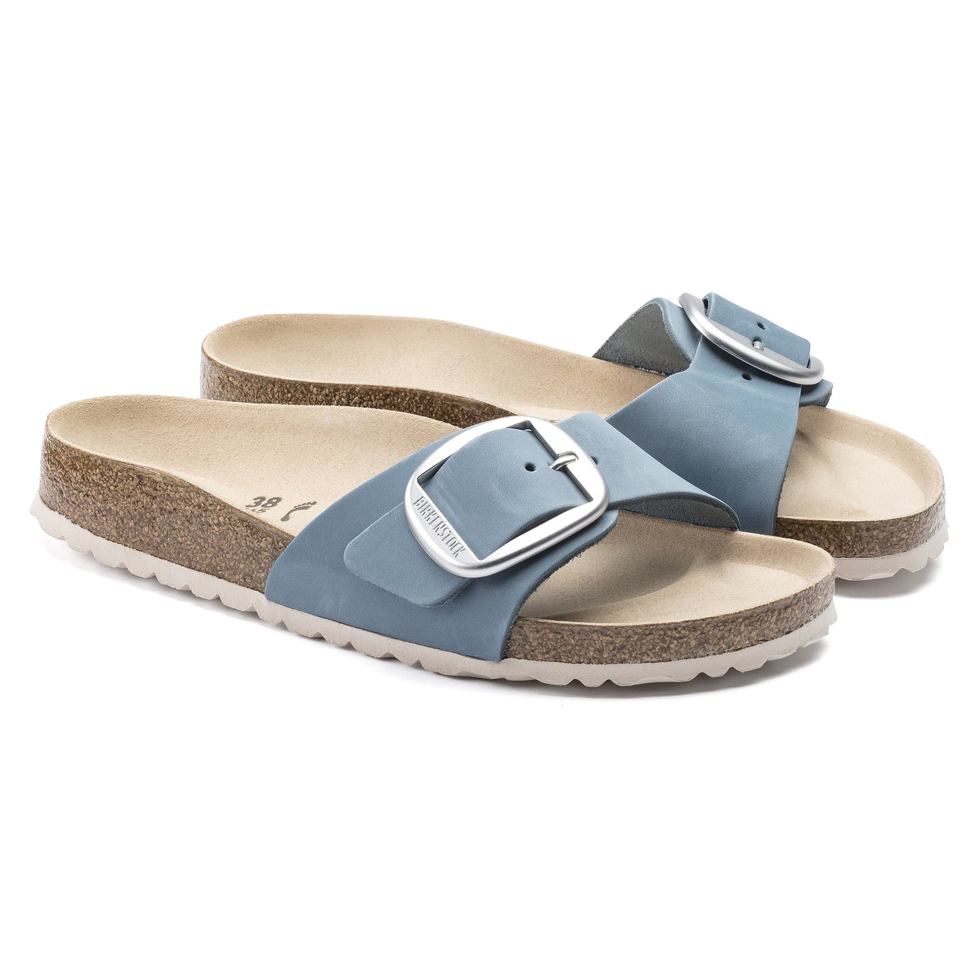 Madrid Big Buckle Nubuck Leather - Image 3