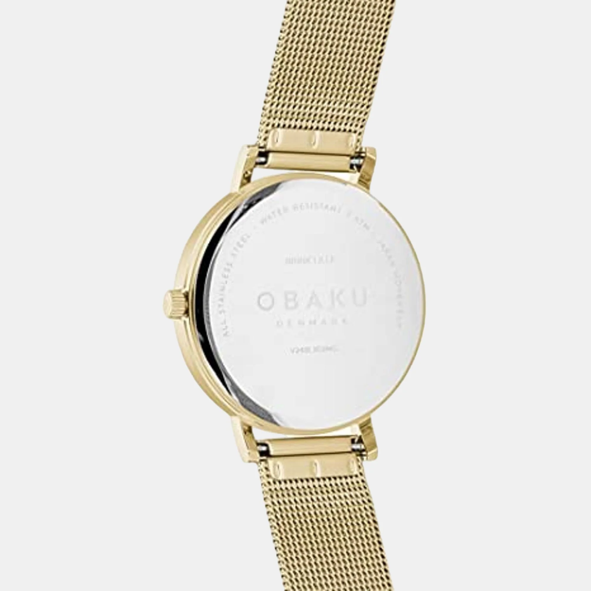 Brink Lille Gold Women Quartz White Dial Analog Stainless Steel Watch V248LXGIMG - Image 3