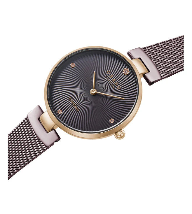 Diamant Women Quartz Brown Dial Analog Stainless Steel Watch V256LXVNMN-DD - Image 4