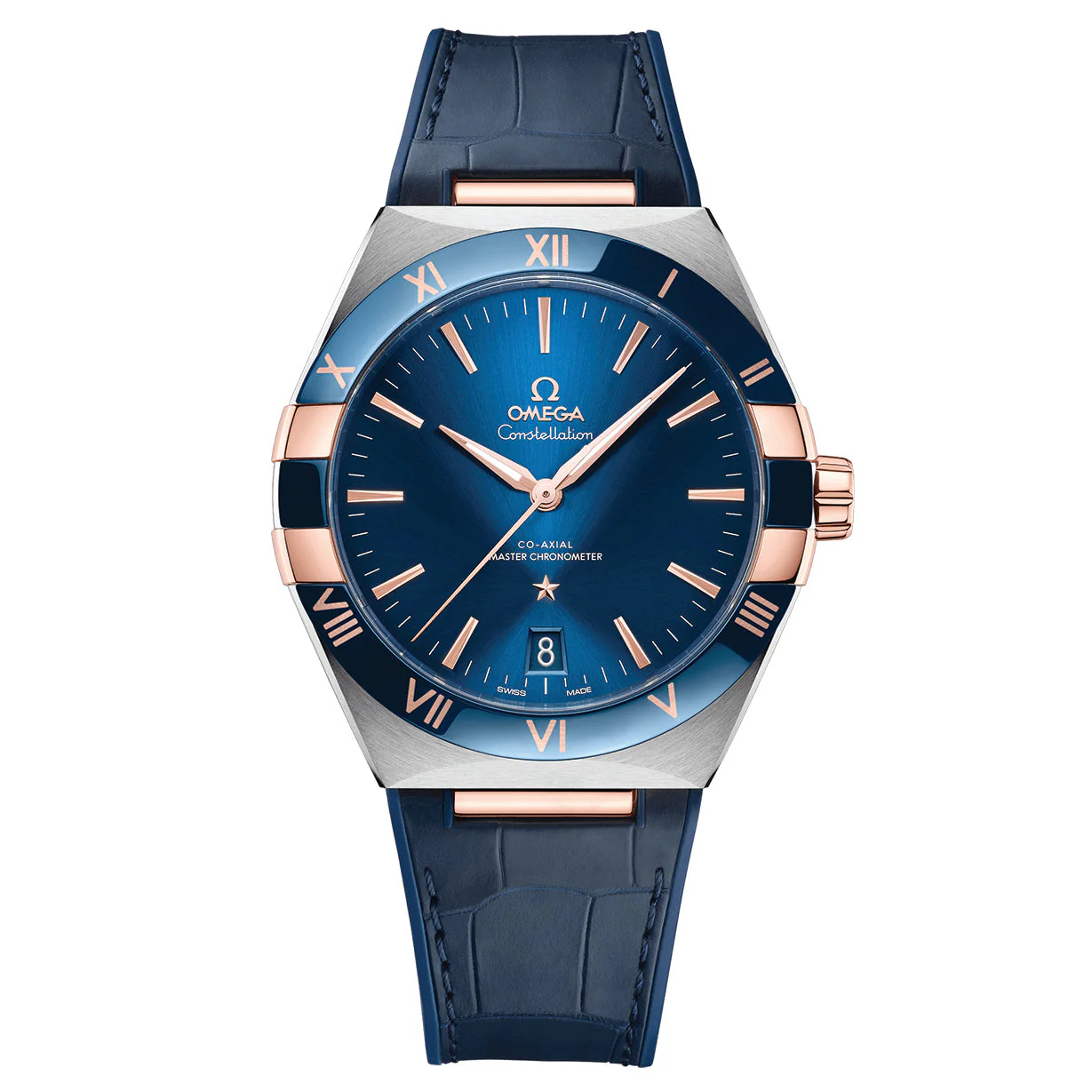 Omega Constellation Co Axial Master Chronometer Blue Dial Men 41MM - Image 3