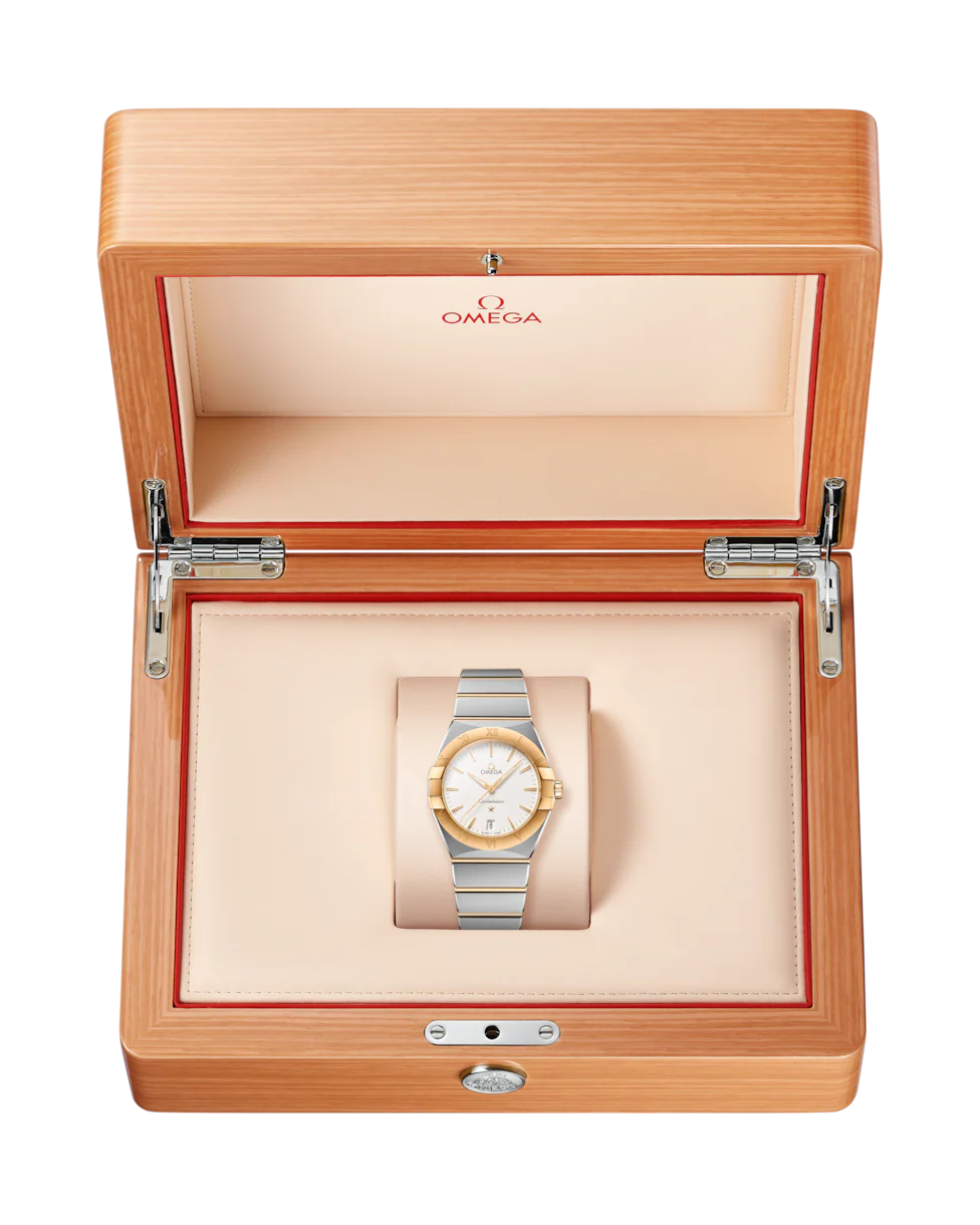 Omega Constellation Co‑Axial Master Chronometersilver Dial Women 36MM - Image 3