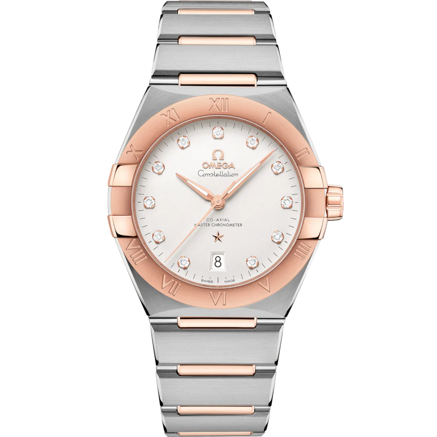 Omega Constellation Co‑Axial Master Silver Dial Women 39MM