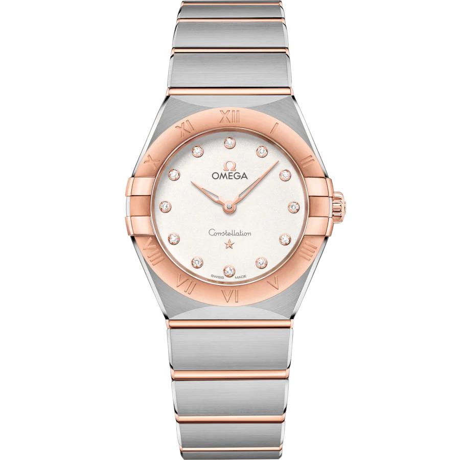 Omega Constellation Quartzsilver Dial Women 28MM