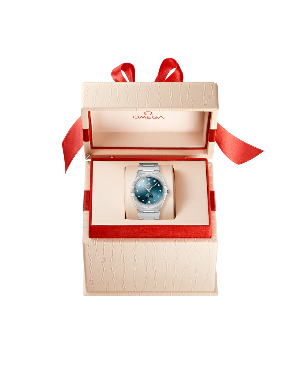Omega Constellationladies Blue Dial Women 34MM - Image 4