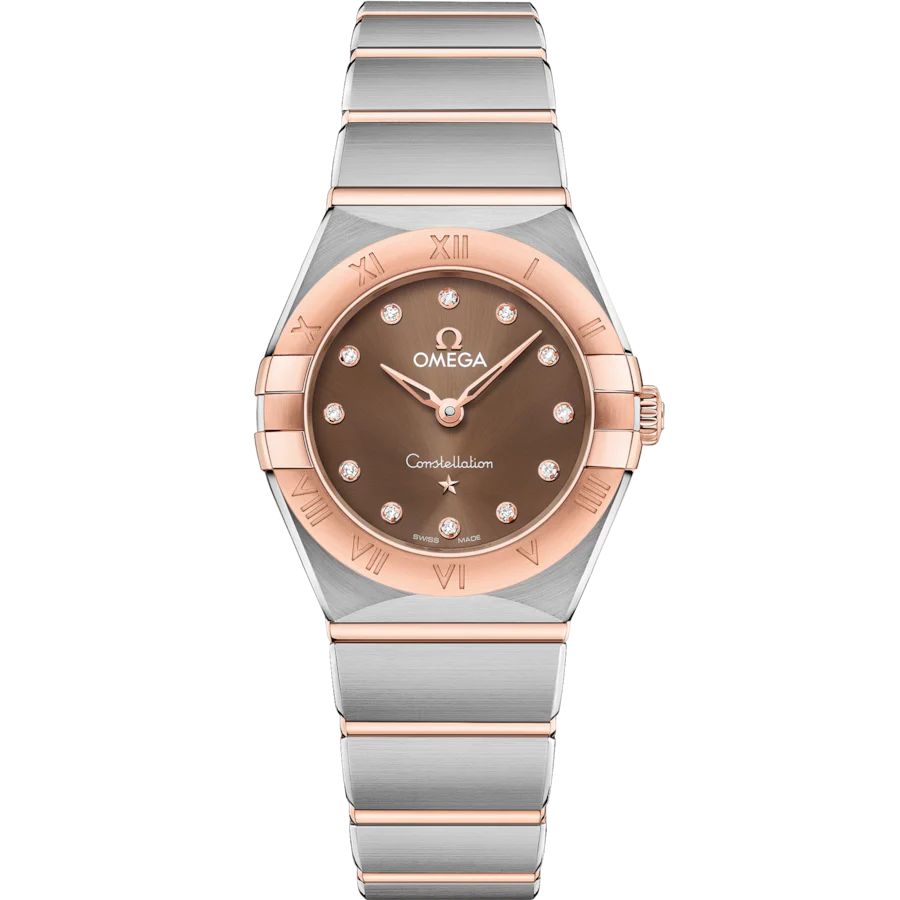 Omega Constellationladies Brown Dial Women 25MM