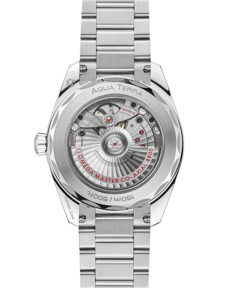 Omega Seamaster Aqua Terra Shades Co Axial Master Chronometeratlantic Blue Dial Men 38MM - Image 2