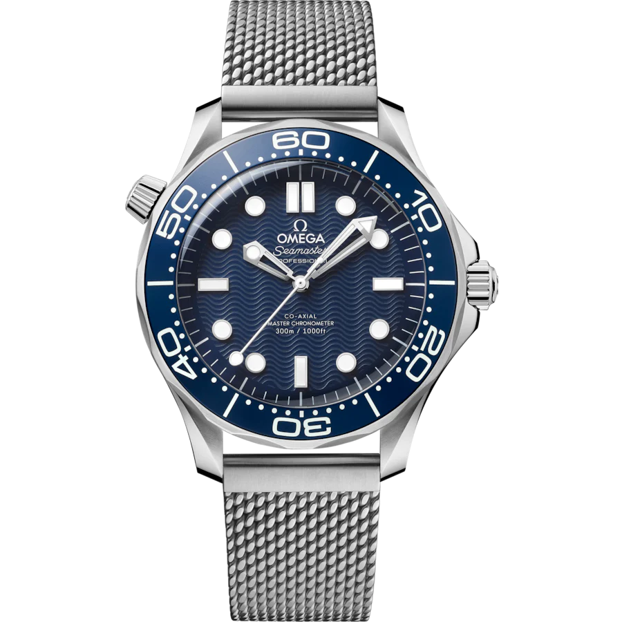 Omega Seamaster Diver 300M Co‑Axial Master Blue Dial Men 42MM