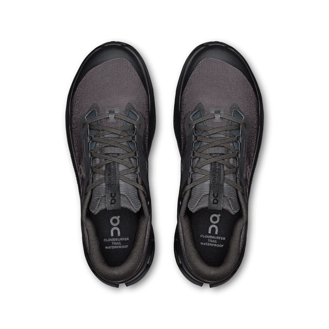 On Running Cloudsurfer Trail 2 Waterproof Black Black - Image 2