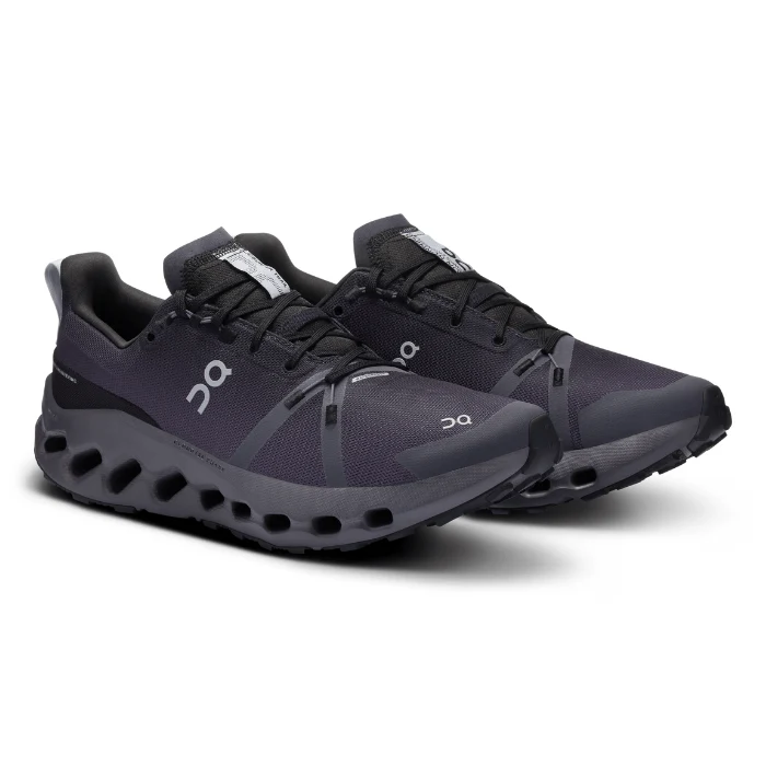 On Running Cloudsurfer Trail Waterproof Black Ecilipse - Image 2