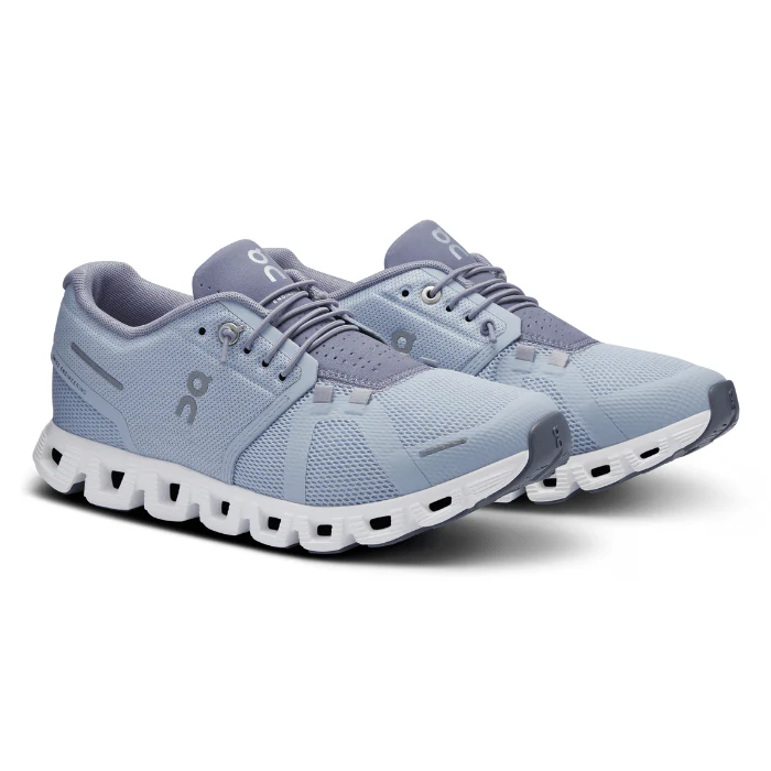 On Running Cloud 5 Women's Heather Fossil - Image 3