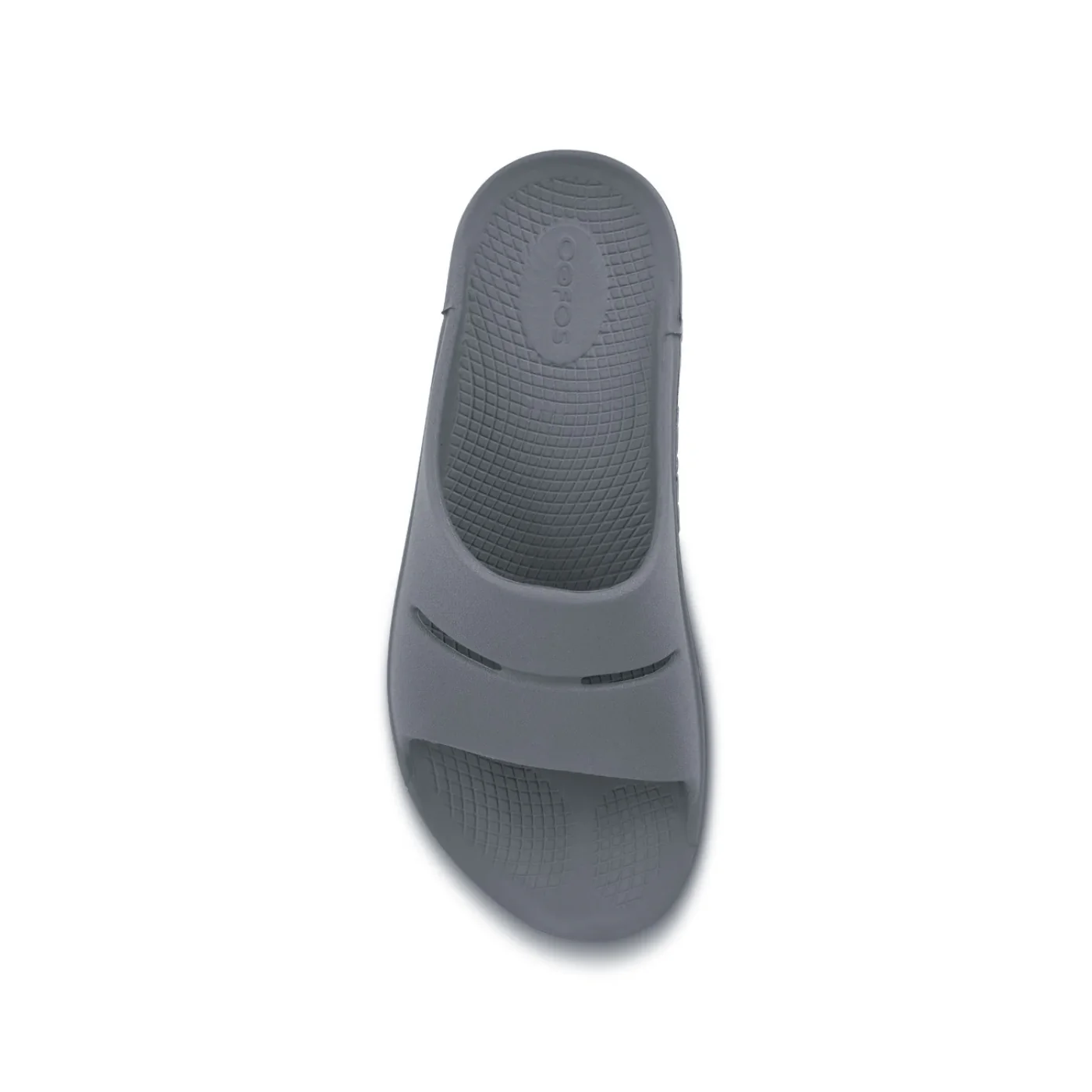 Oofos OOahh Slide Sandal Slate - Image 3