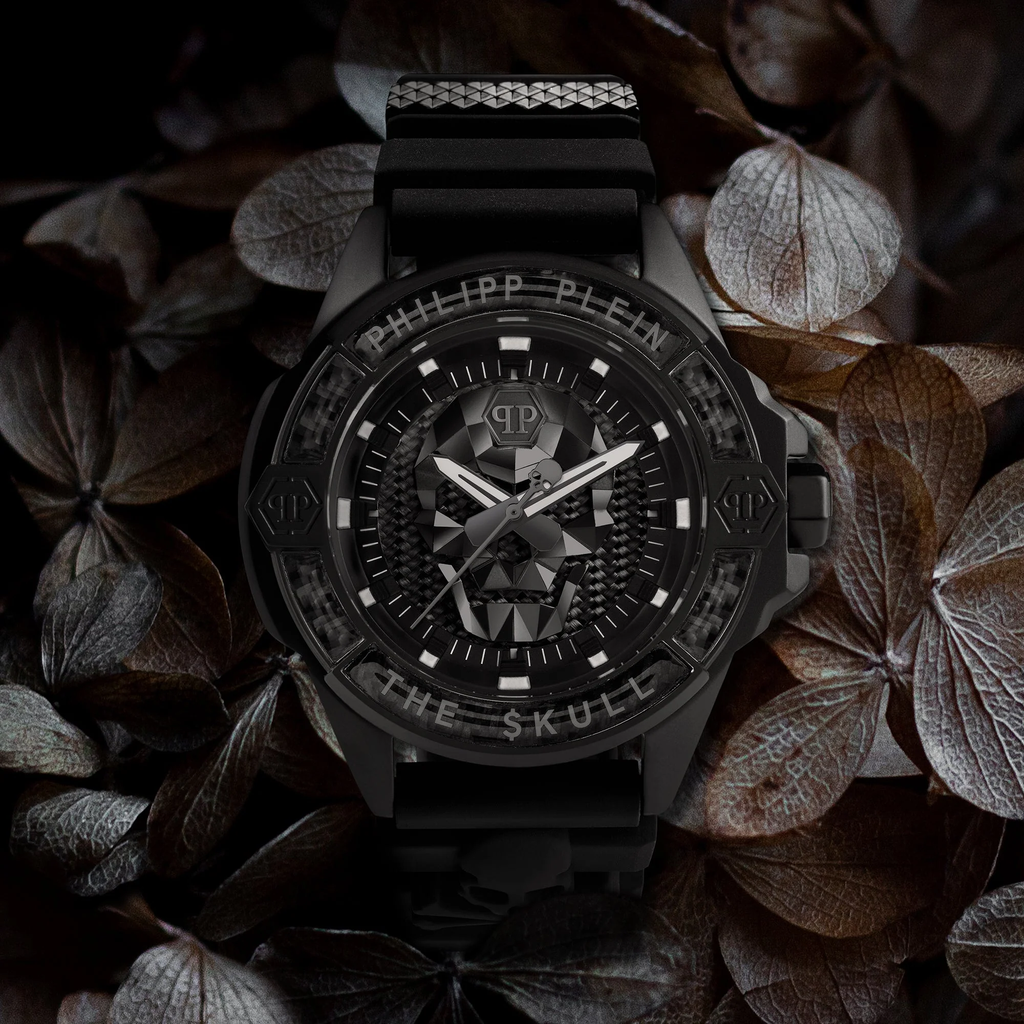 $kull Men Quartz Black Dial Analog Silicone Watch PWAAA2022 - Image 4