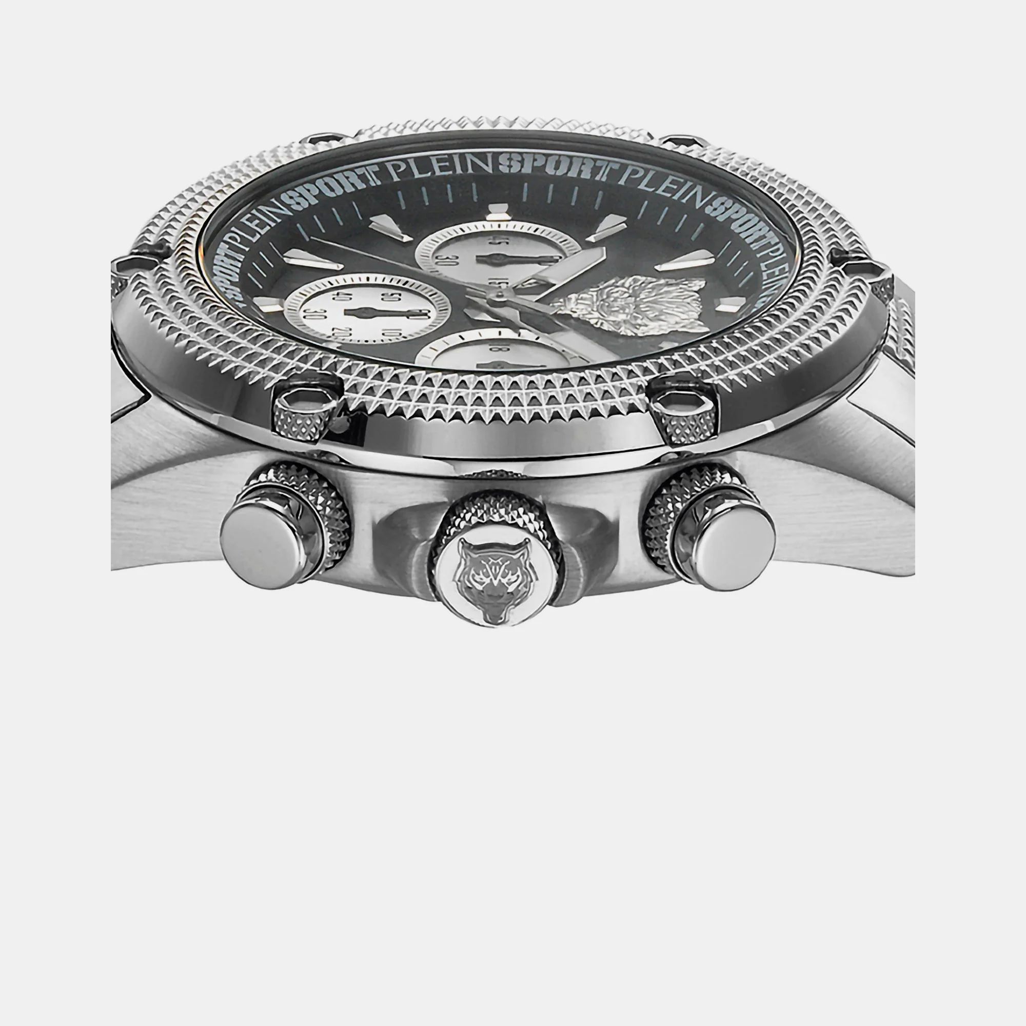 Hurricane Men Quartz Black Dial Chronograph Stainless Steel Watch PSDBA0823 - Image 3
