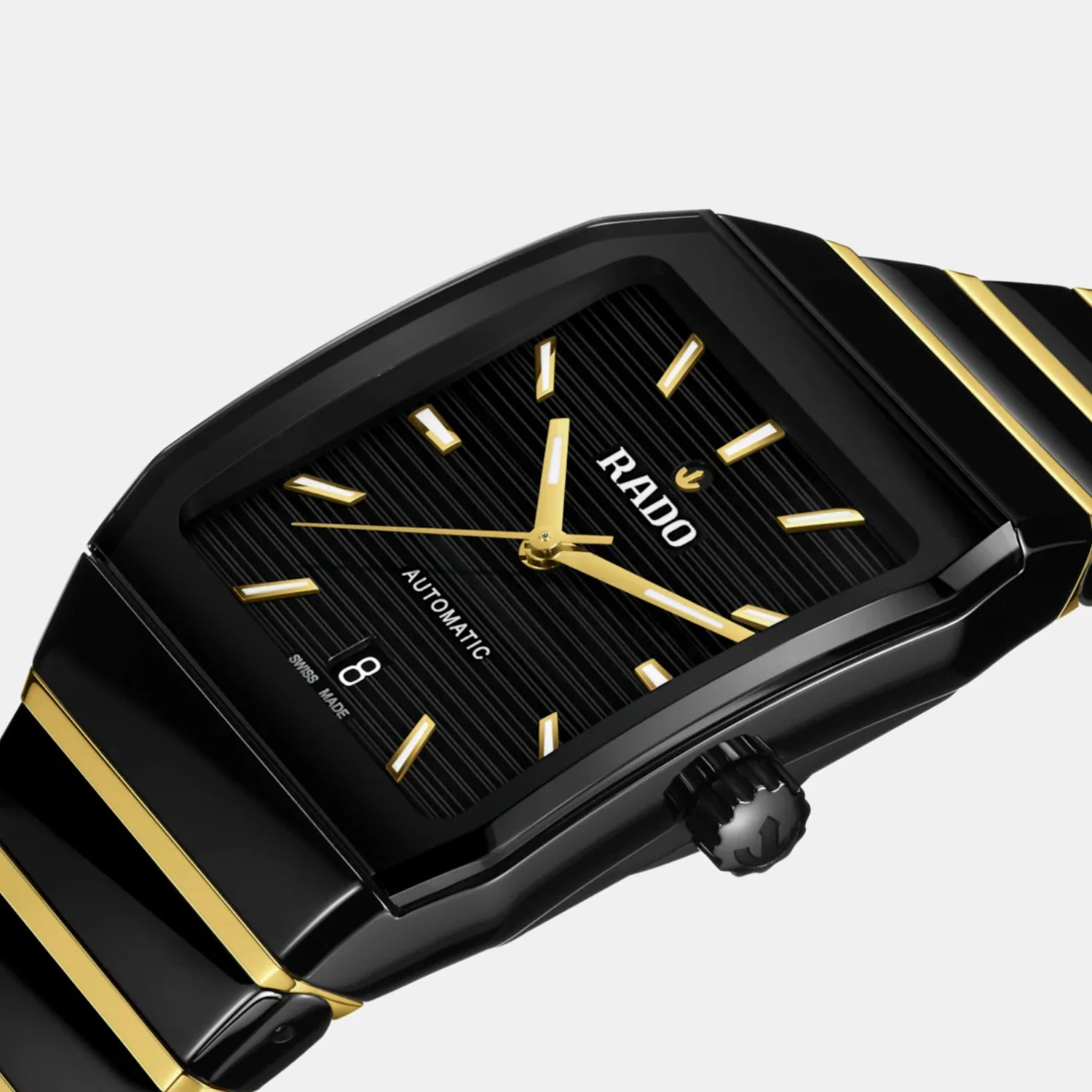 Anatom Unisex Automatic Black Dial Analog Ceramic Watch R10200152 - Image 2