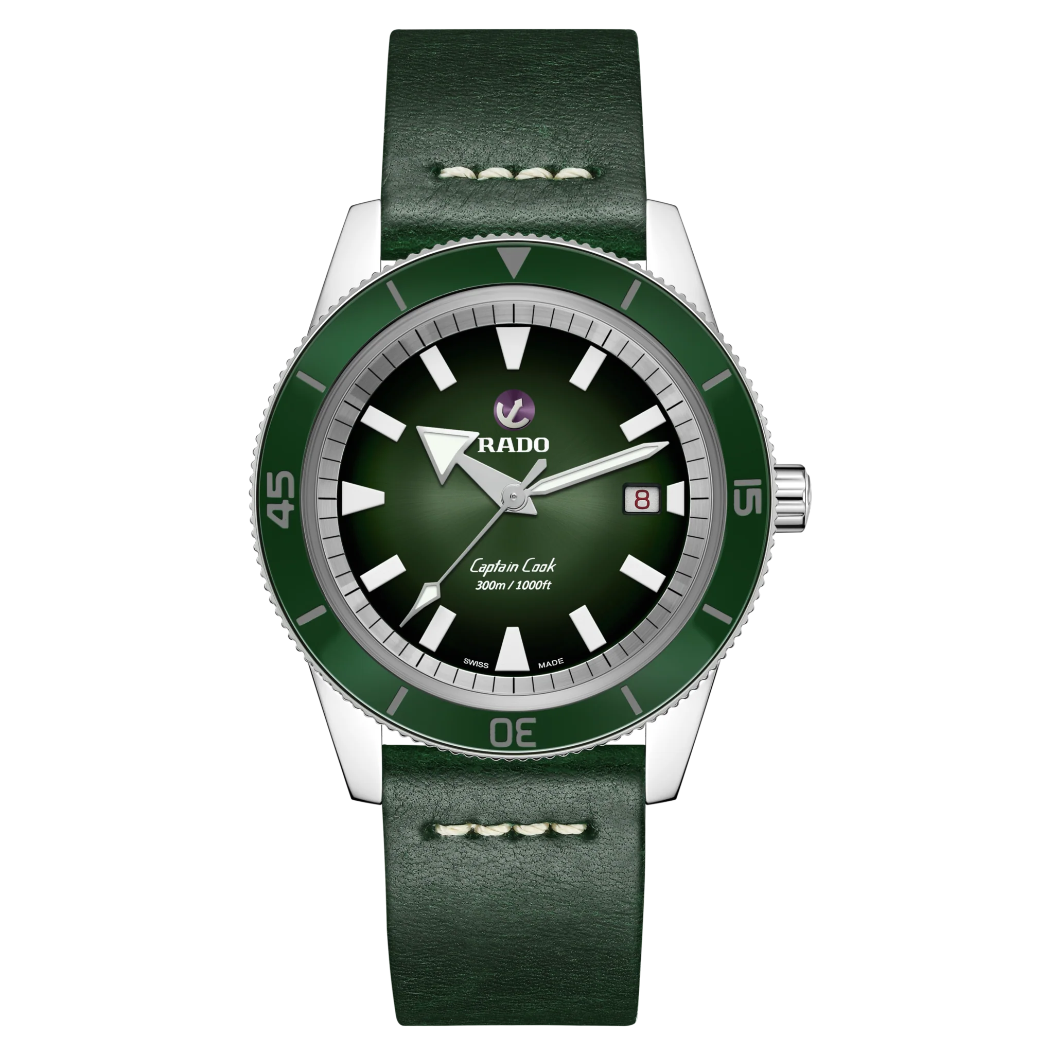 Rado Captain Cook Green Dial Men 42mm