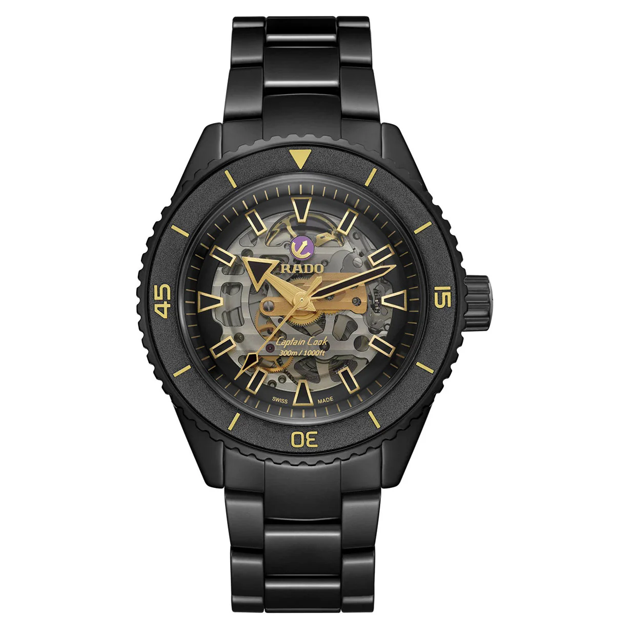 Rado Captain Cook Skeleton Dial Men 43mm - Image 4