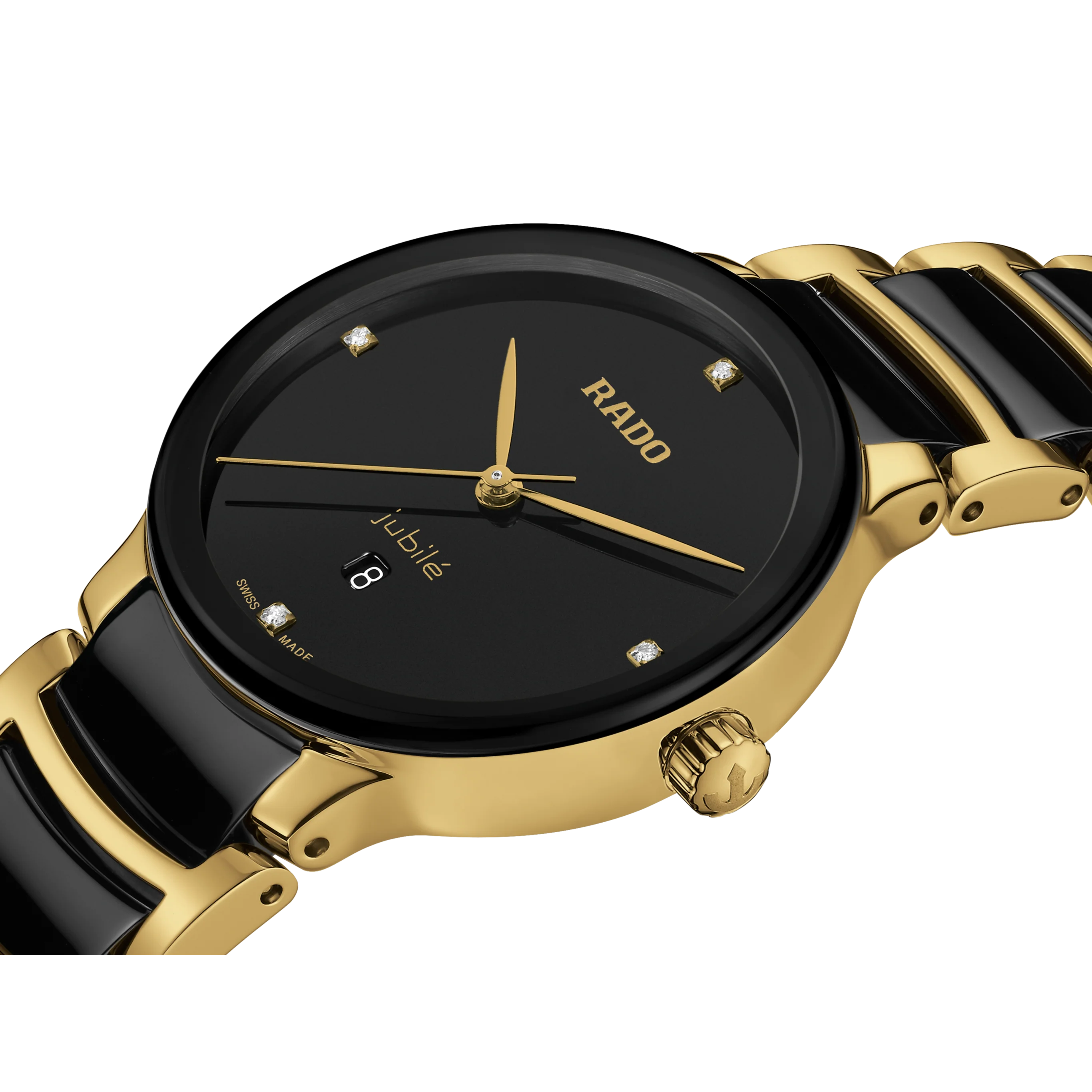 Rado Centrix Black Dial Men 30.5mm