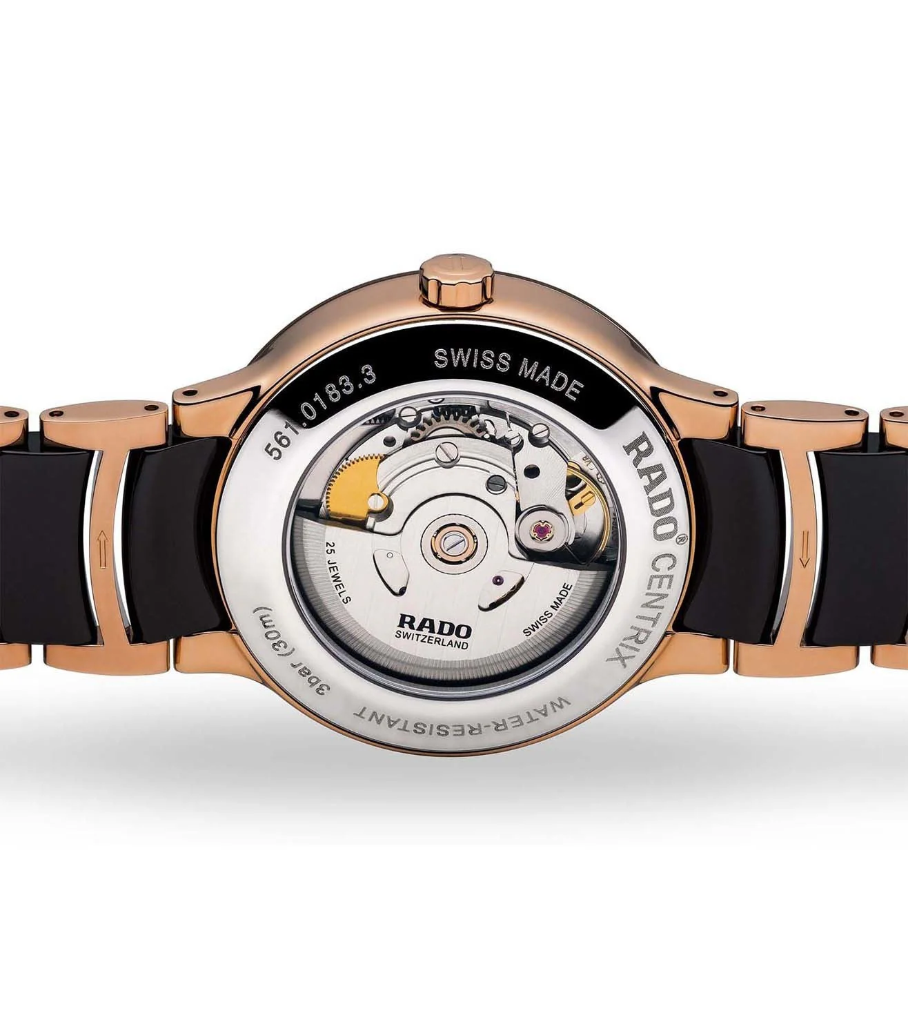 Rado Centrix Black Dial Unisex 38mm - Image 2