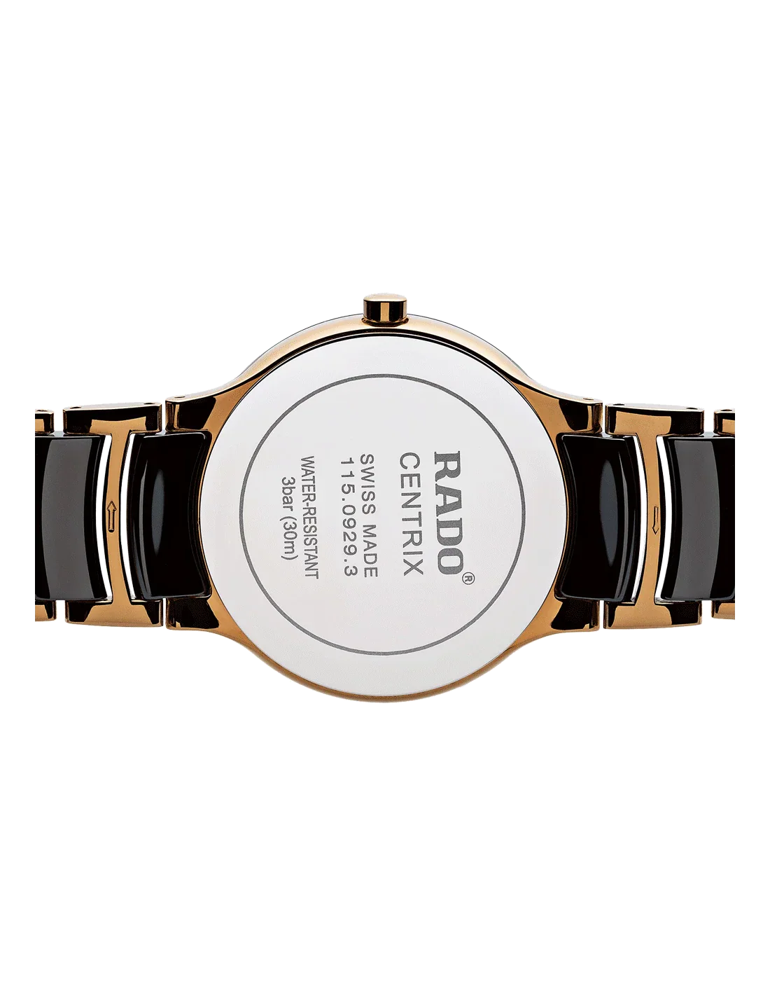 Rado Centrix Black Dial Unisex 38mm - Image 2