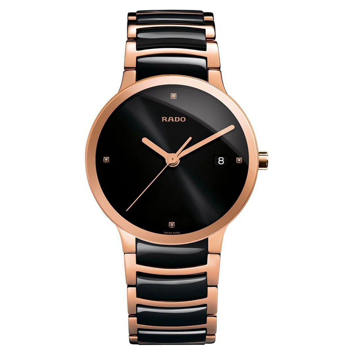 Rado Centrix Black Dial Unisex 38mm - Image 4