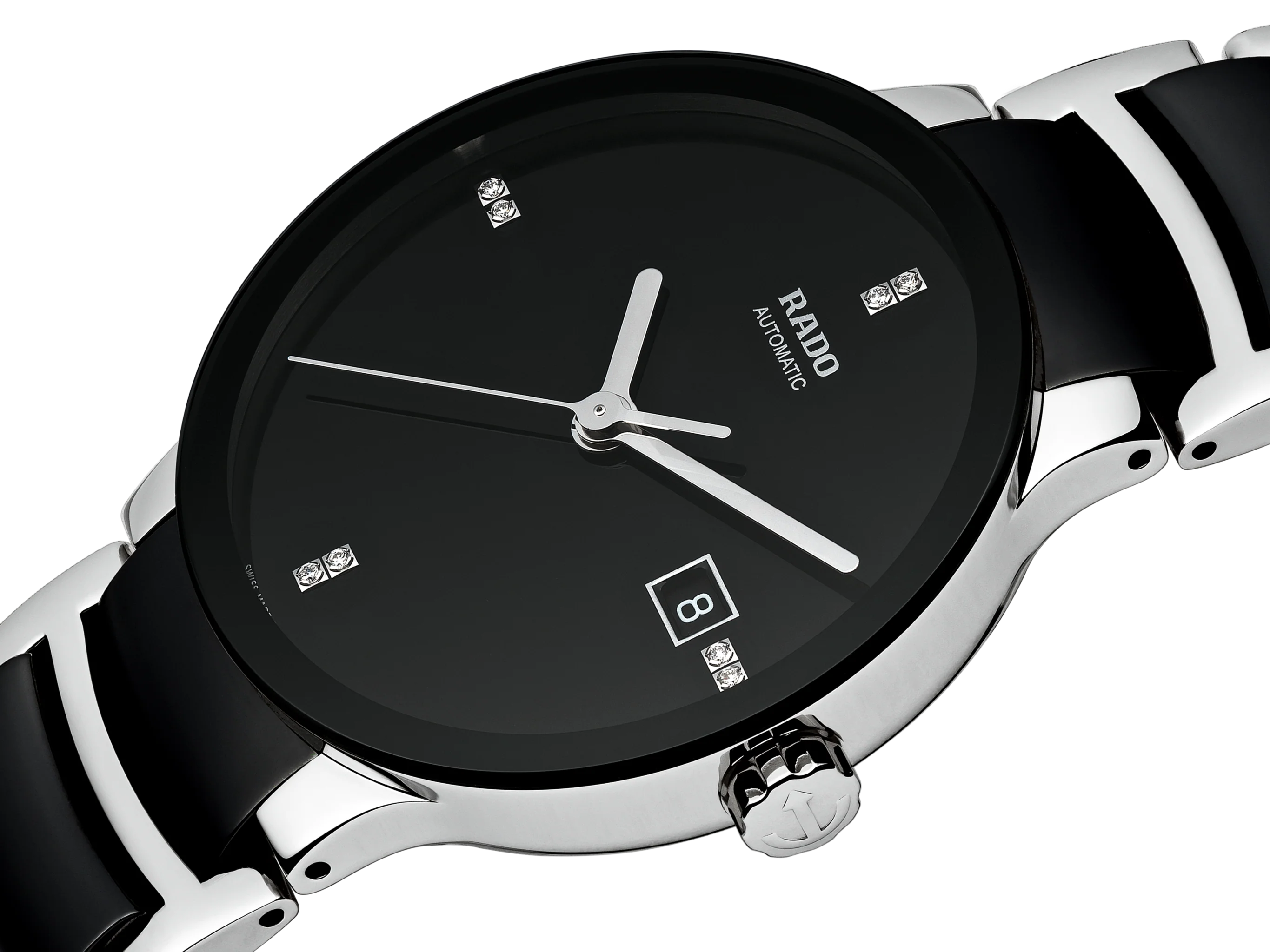 Rado Centrix Black Dial Unisex 38mm