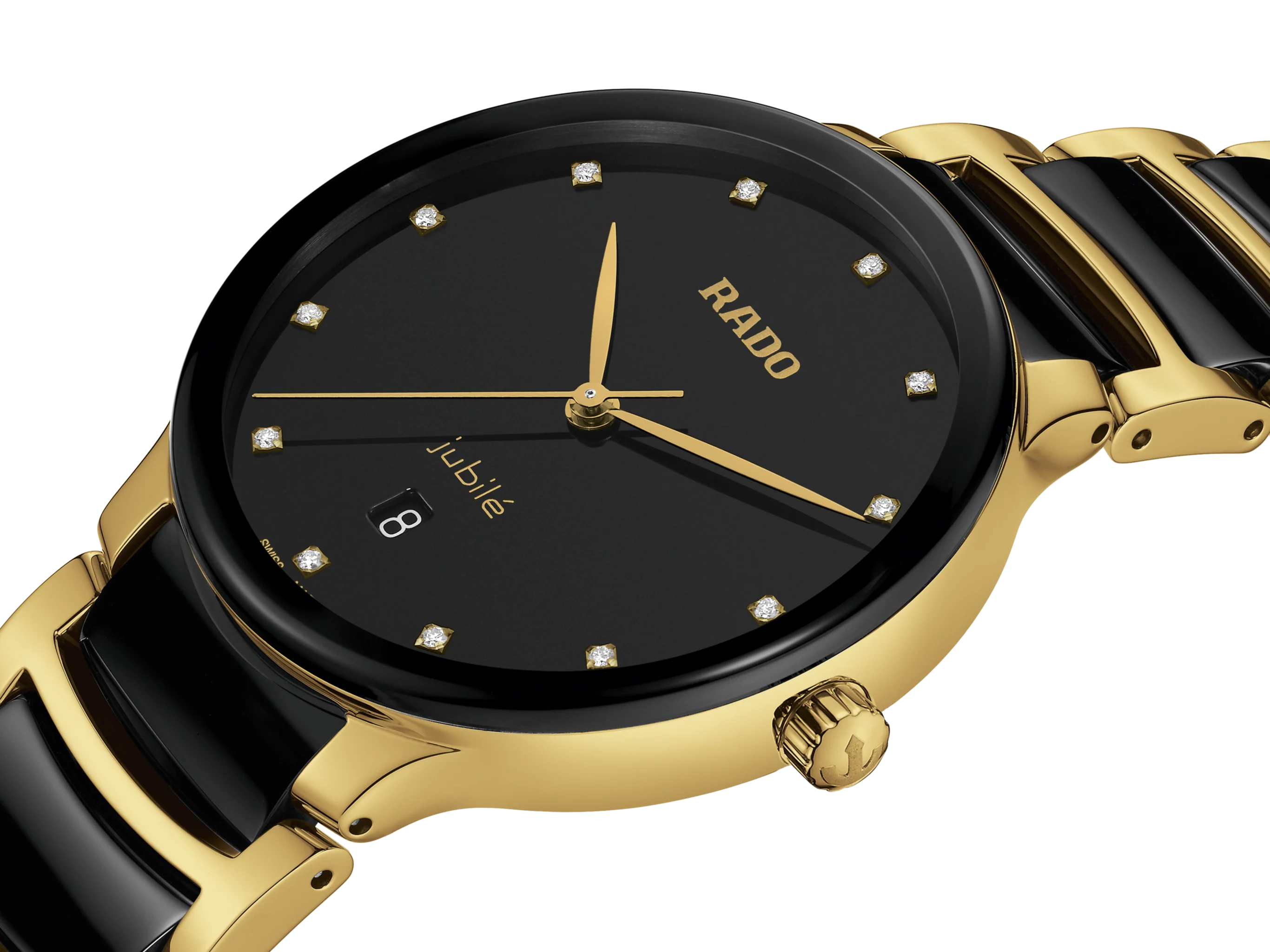 Rado Centrix Black Dial Unisex 39.5mm