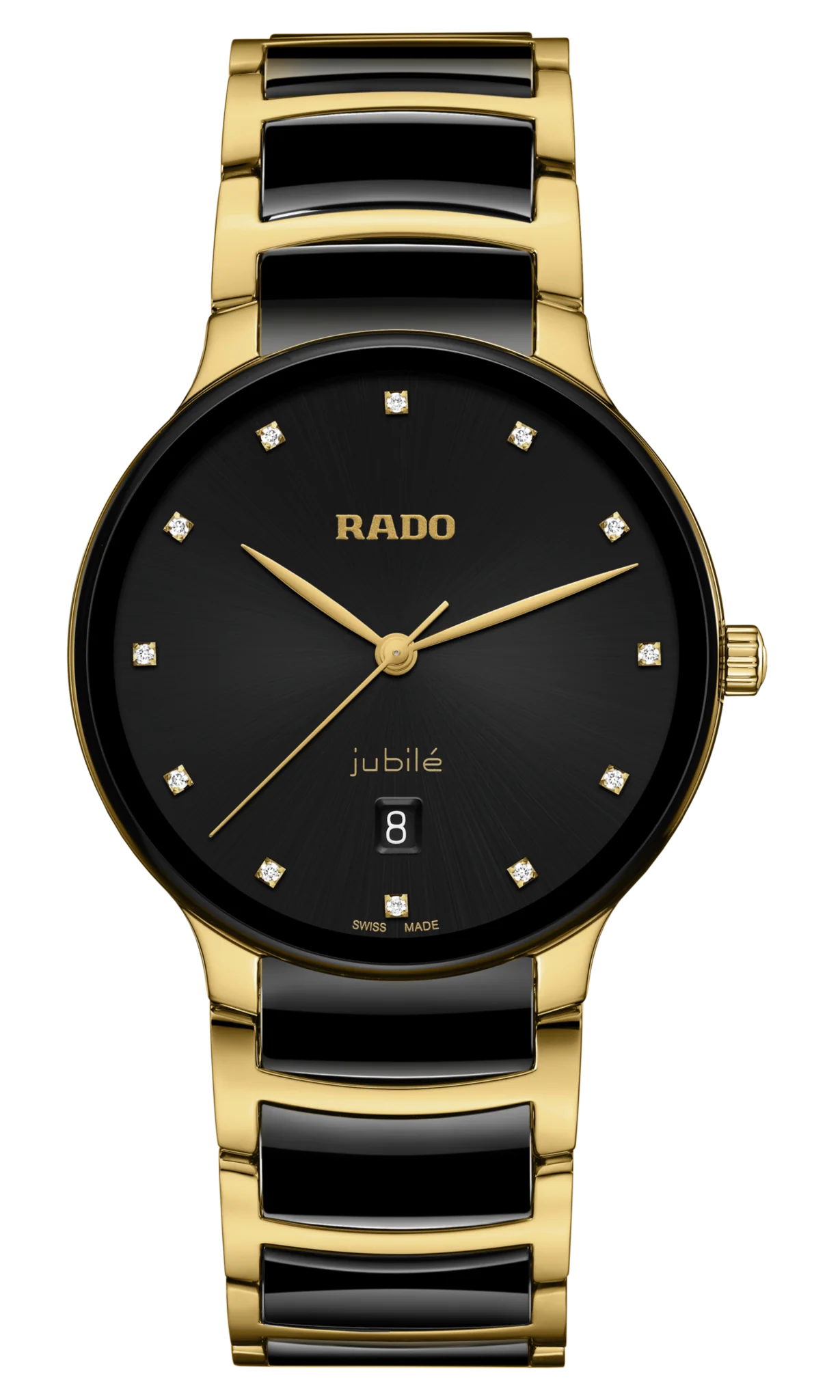 Rado Centrix Black Dial Unisex 39.5mm - Image 4