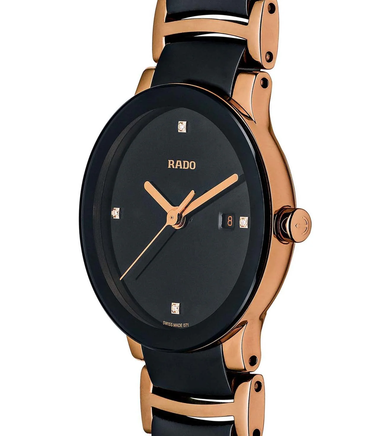 Rado Centrix Black Dial Women 28mm