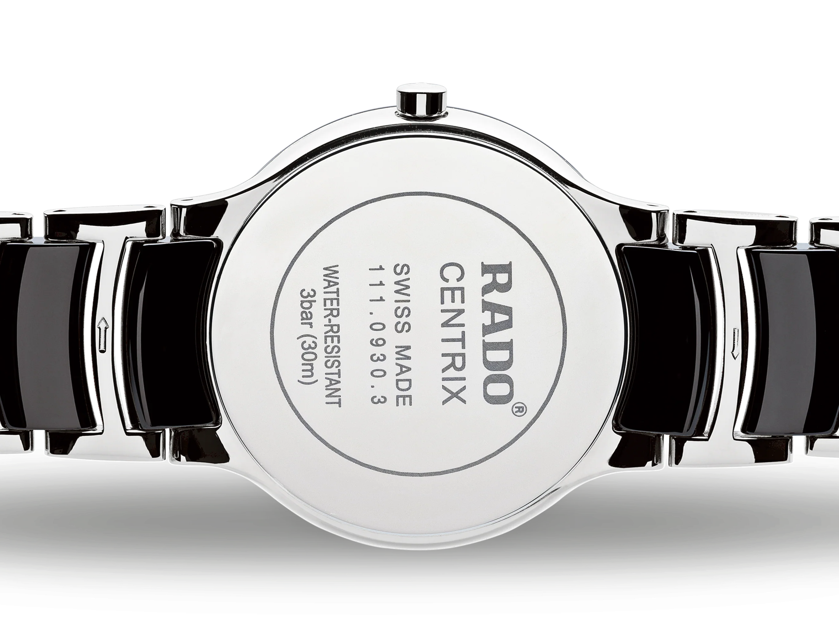 Rado Centrix Black Dial Women 28mm - Image 2