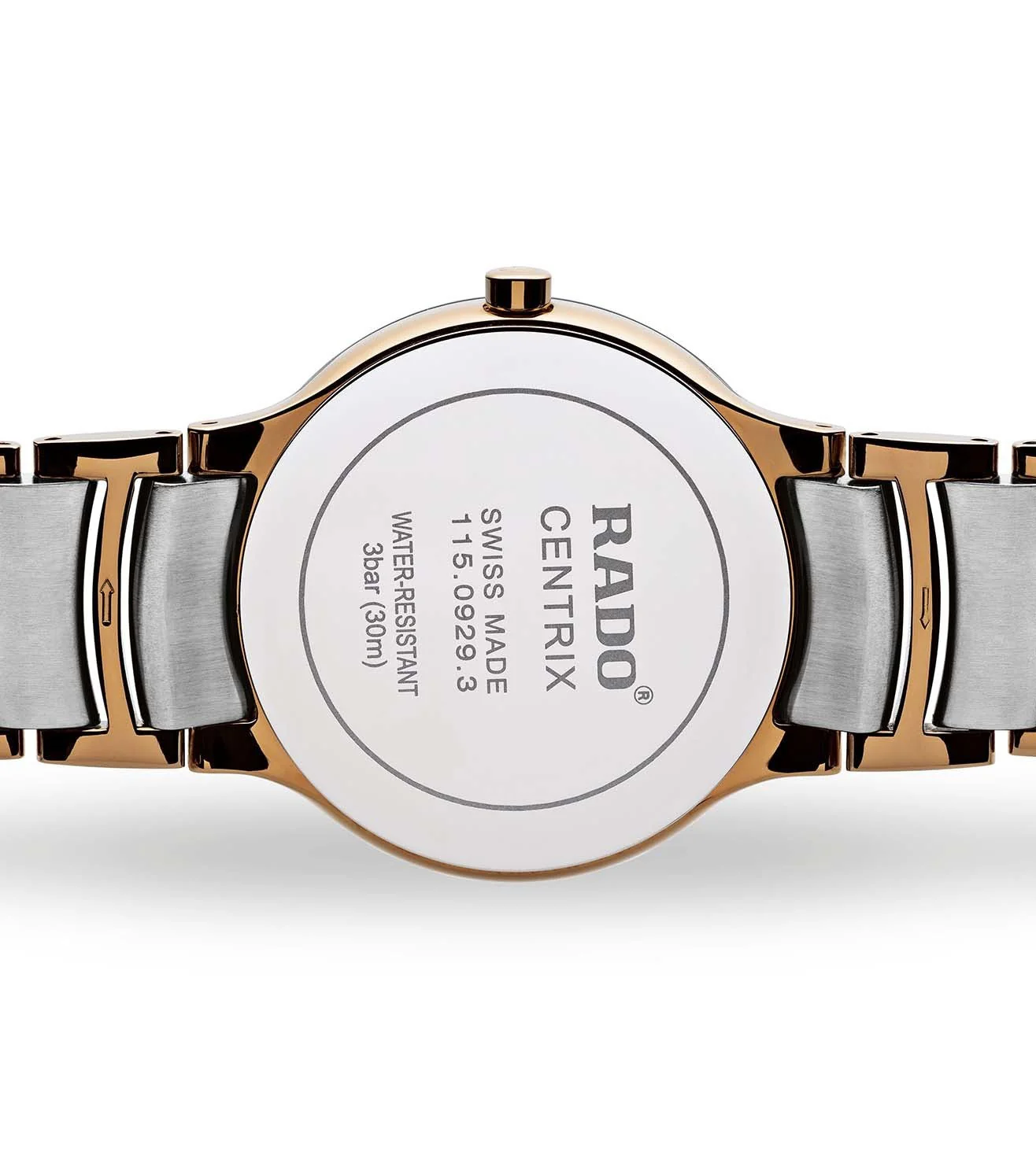Rado Centrix Brown Dial Unisex 38mm - Image 2