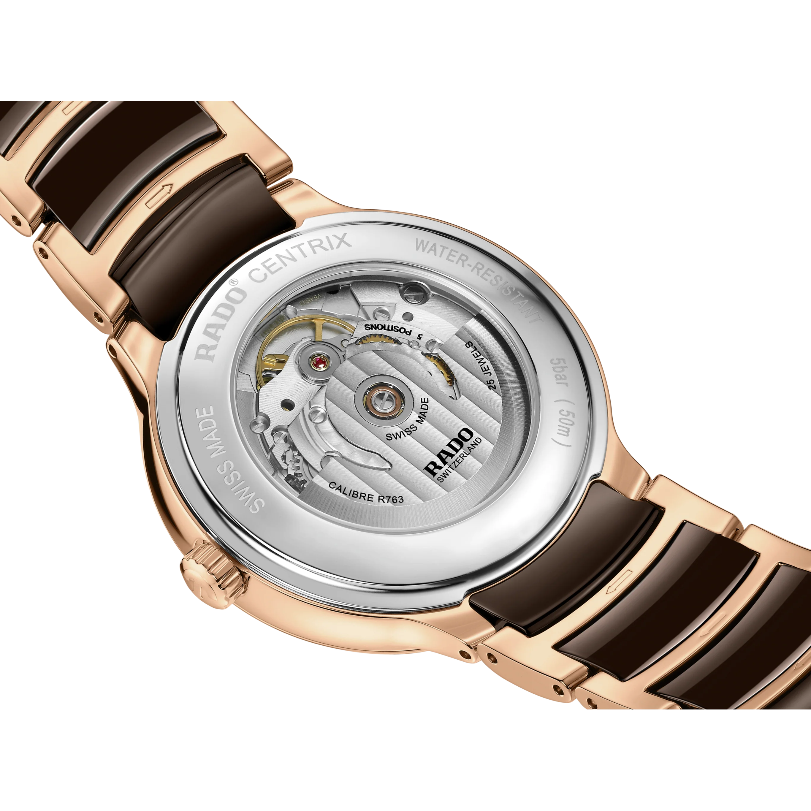 Rado Centrix Brown Dial Unisex 39.5mm - Image 2